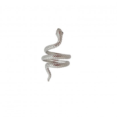 Δαχτυλίδι ατσάλι σε σχήμα φίδι
