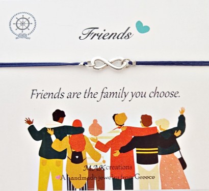 Χειροποίητο βραχιόλι ευχών Friends