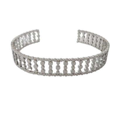 Rod bracelet in silver color